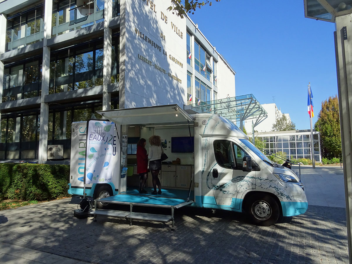 L’Aquabus à la rencontre des habitants !