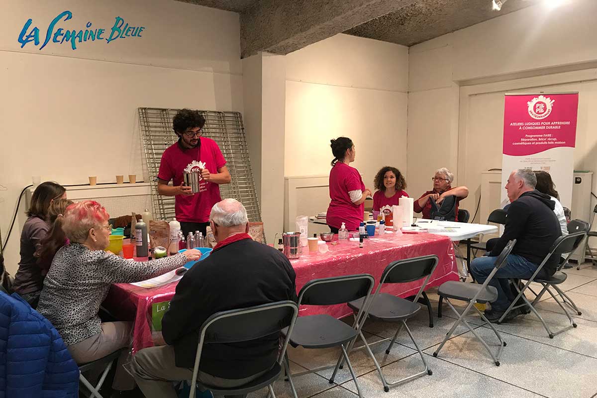Des séniors sensibilisés aux enjeux de la préservation de la ressource en eau pour la Semaine bleue