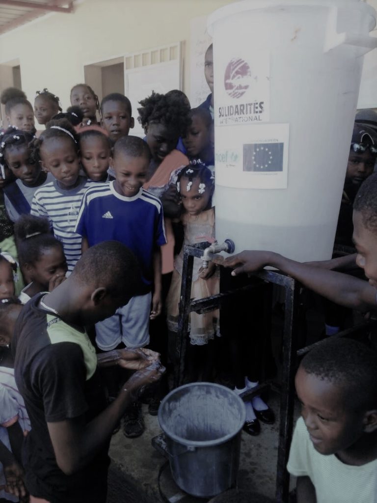Aide en Haïti - Réduction des maladies hydriques