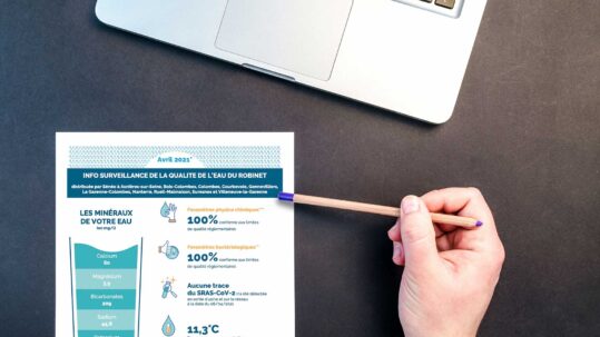 Info-surveillance de la qualité de l’eau du robinet