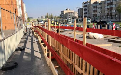 Sénéo réalise un chantier de grande ampleur pour l’extension du tramway T1 à Colombes