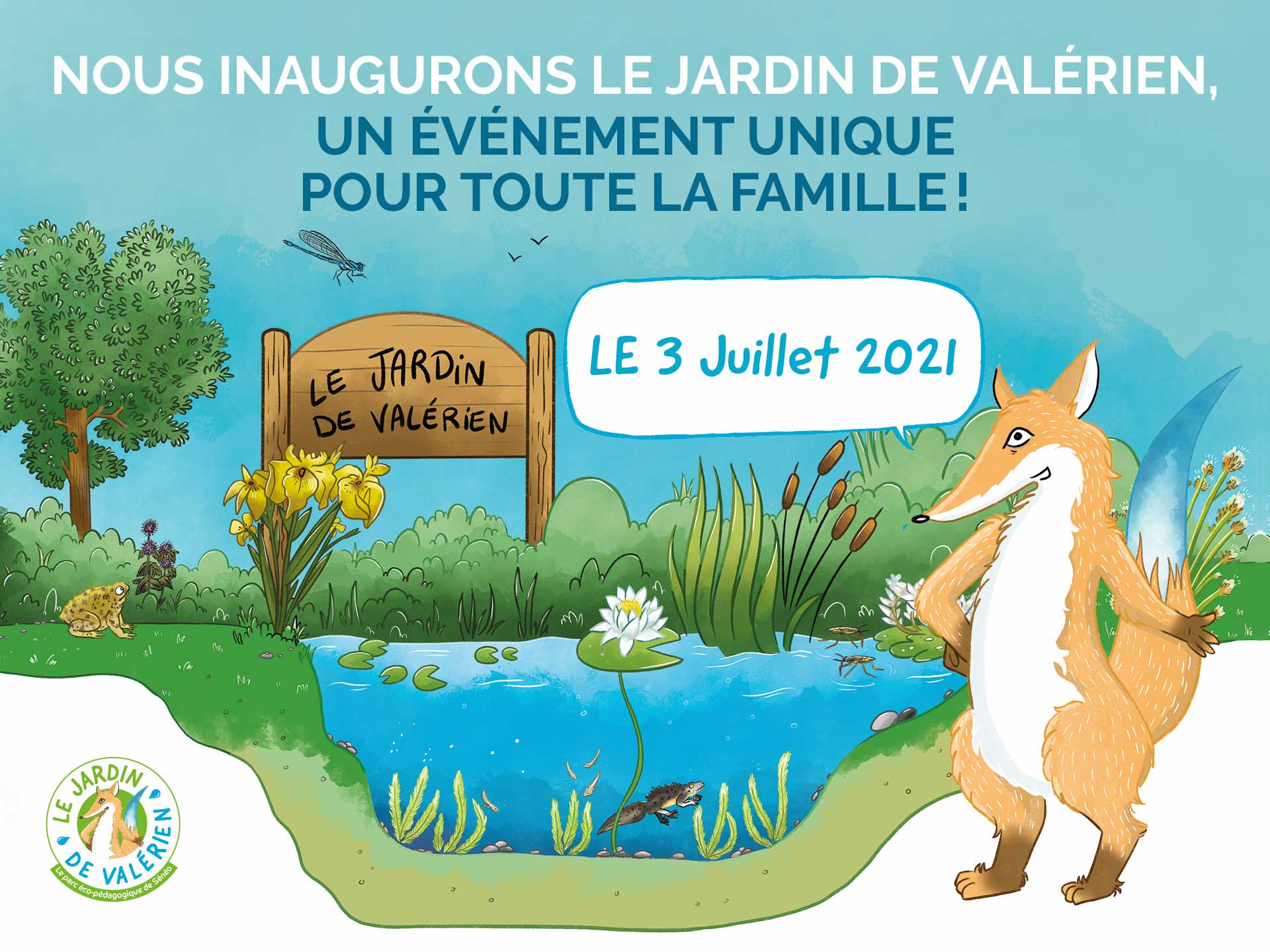 Inauguration du Jardin de Valérien