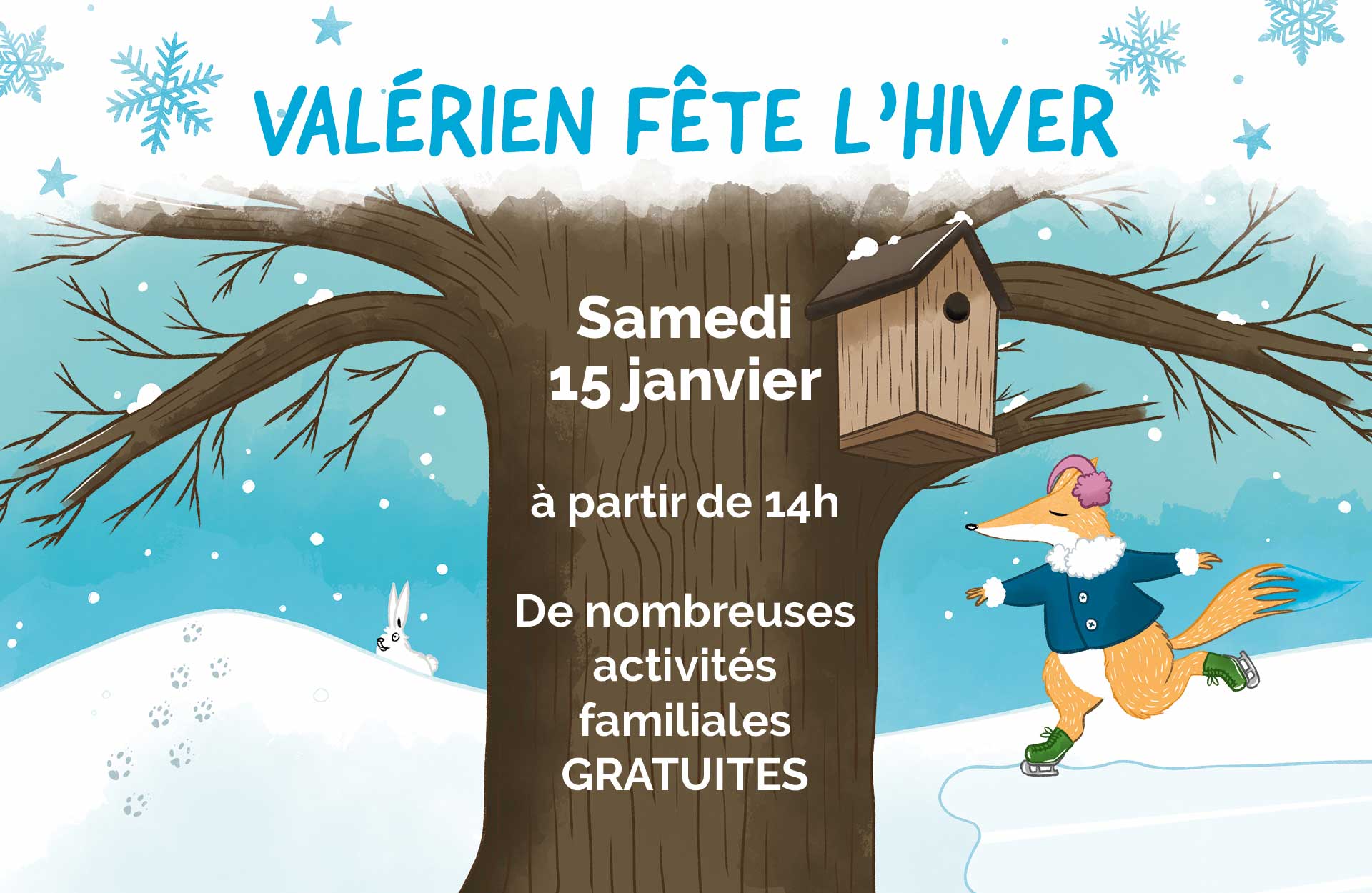Valérien fête l'hiver !