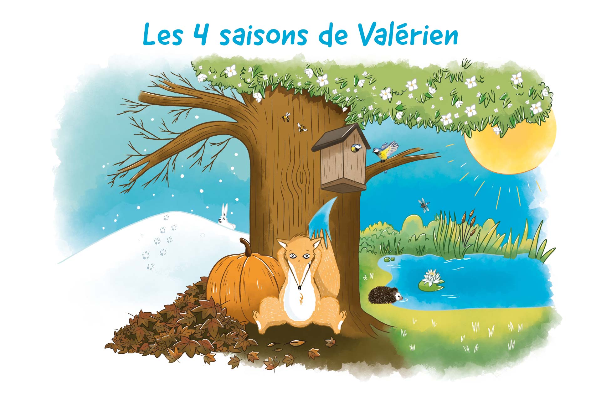 Seneo_les4saisons_valerien Le Jardin de Valérien, l'endroit idéal pour une sortie en famille