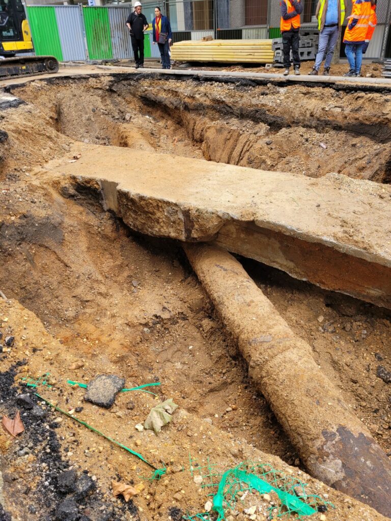 Réhabilitation d'une canalisation d'eau potable - Sénéo