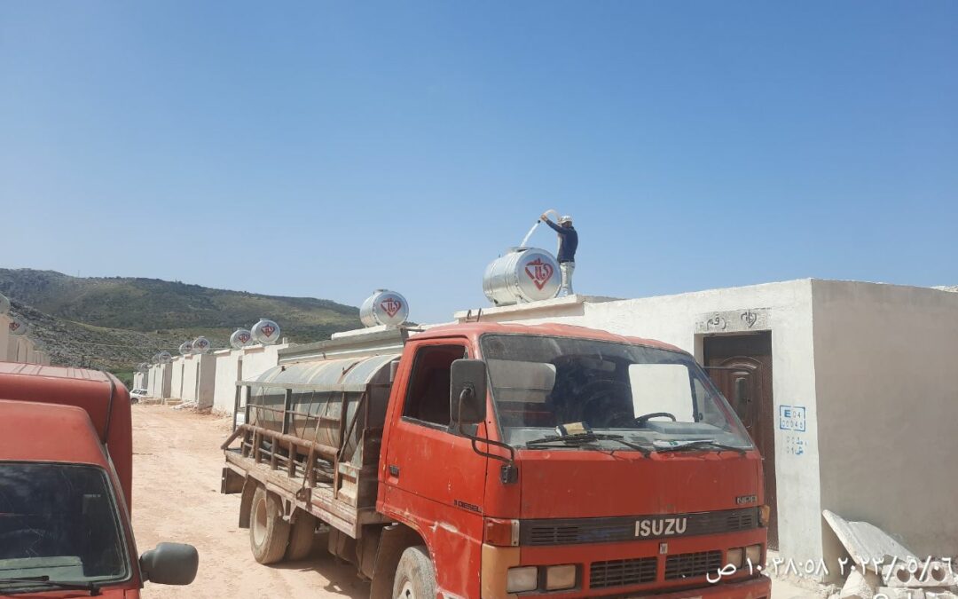 Action de solidarité de Sénéo en Syrie suite aux séismes