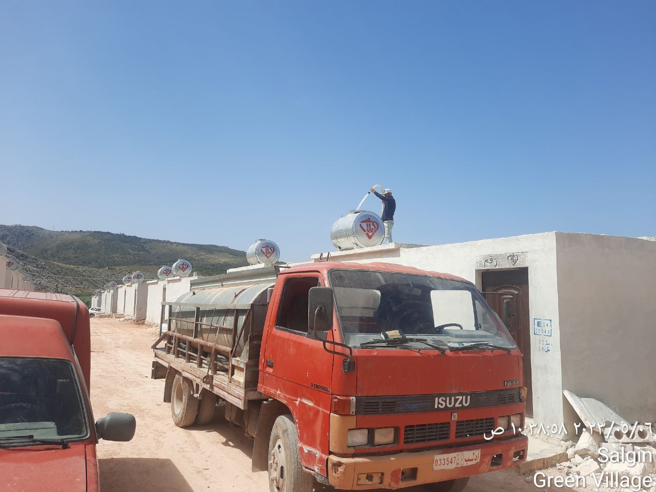 Action de solidarité de Sénéo en Syrie suite aux séismes