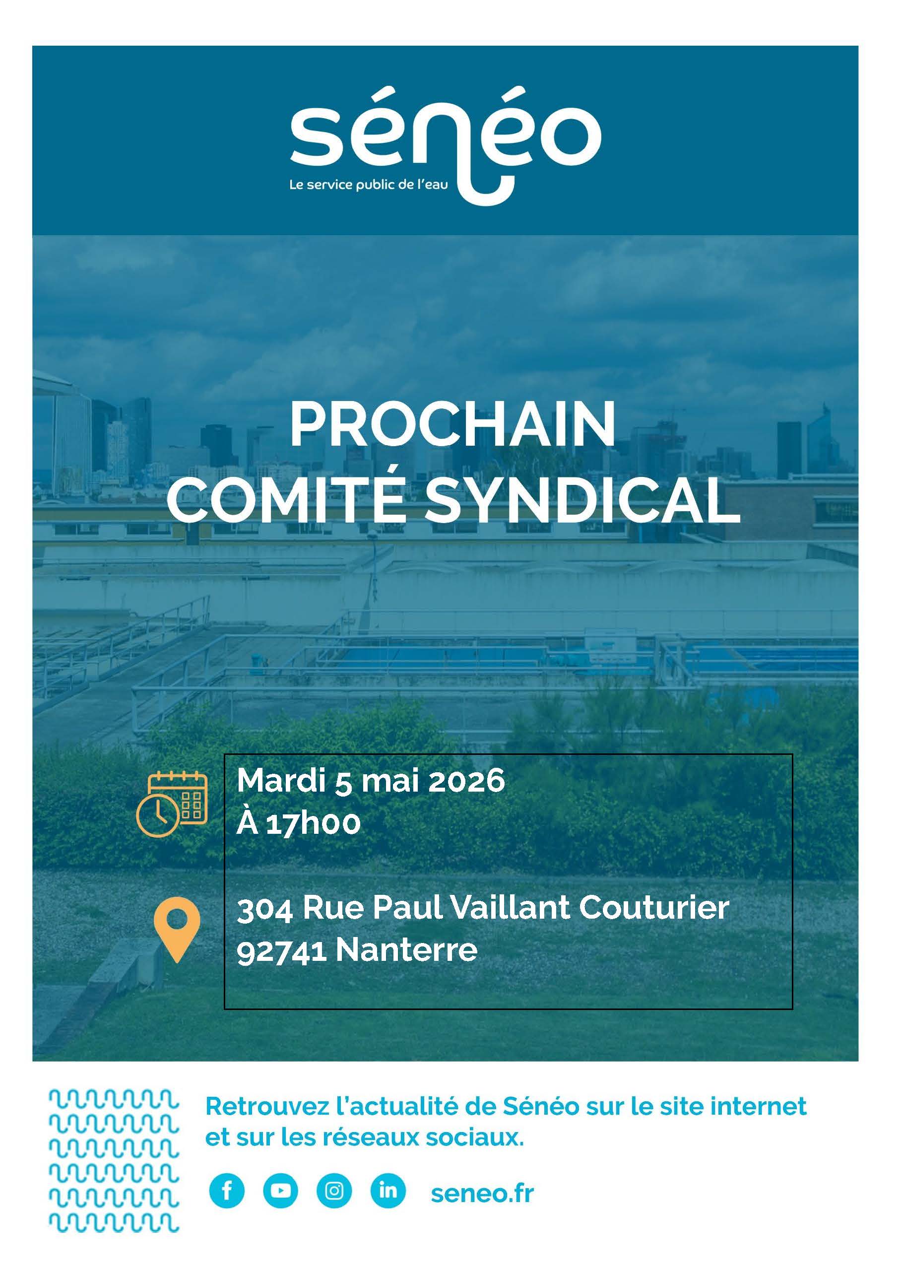 Comité syndical d'installation du 5 mai 2026